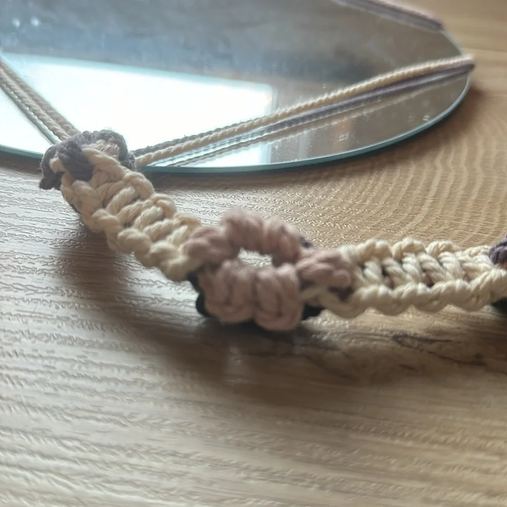 Macrame Wall Mirror